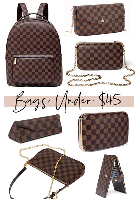 louis vuitton checkered backpack dupe